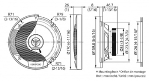   Kenwood KFC-S1676EX 330 87 4 16 (6.5) (.:2.) 