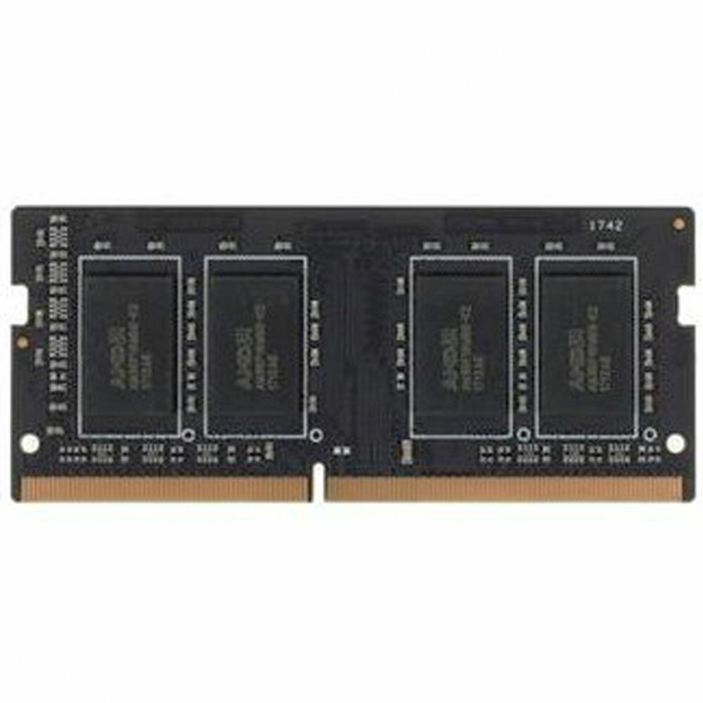   AMD DDR3 4Gb 1600MHz R534G1601S1SL-UO OEM PC3-12800 CL11 SO-DIMM 204-pin 1.35