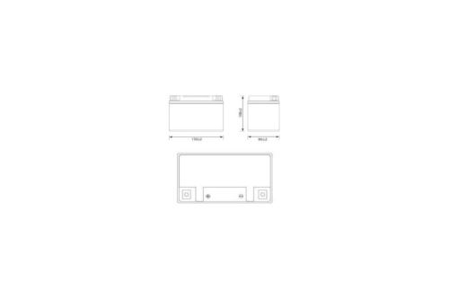   Delta CT 1209 12 9 135 (12V 9Ah) (YTX9-BS; YTX9) AGM