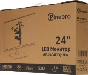  Pinebro 23.8 MF-2404DD(100)  IPS LED 4ms 16:9 DVI HDMI M/M  1000:1 300cd 178