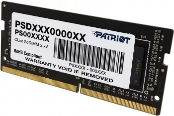   SO-DIMM DDR 4 DIMM 16Gb PC25600, 3200Mhz, Patriot Signature (PSD416G32002S) (reta