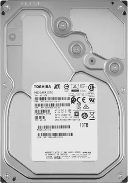   HDD Server TOSHIBA (3.5'', 10TB, 256MB, 7200 RPM, SATA 6 Gb/s)