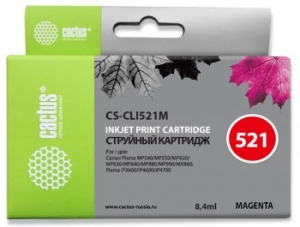   Cactus CS-CLI521M   Canon MP540 MP550 MP620 MP630 MP640 MP660 (8,2ml)
