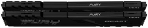   Kingston 16GB DDR4 3600MHz CL17 DIMM (Kit of 2) FURY Beast Black