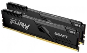   Kingston 16GB DDR4 3600MHz CL17 DIMM (Kit of 2) FURY Beast Black