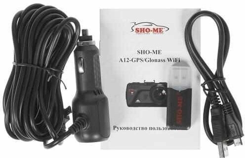  Sho-Me A12-GPS/GLONASS WI-FI  5Mpix 1296x2304 1080p 140. GPS Ambarella A12