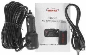  Sho-Me A12-GPS/GLONASS WI-FI  5Mpix 1296x2304 1080p 140. GPS Ambarella A12