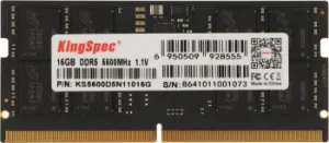   Kingspec 16GB DDR5 5600MHz (1x16GB) SO-DIMM non-ECC Ret KS5600D5N11016G