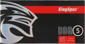   Kingspec 16GB DDR5 5600MHz (1x16GB) SO-DIMM non-ECC Ret KS5600D5N11016G