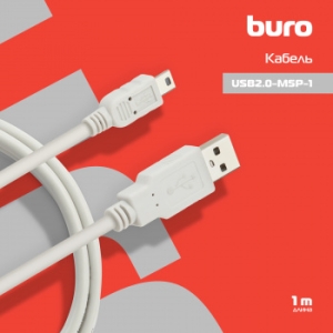  USB Buro USB A (m)/miniUSB (m) 1