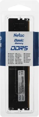   Netac 16GB DDR5 4800MHz CL40 1.1V / NTBSD5P48SP-16
