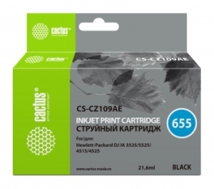   Cactus CS-CZ109AE   655 HP DJ IA 3525/5525/4515/4525 (21,6ml)