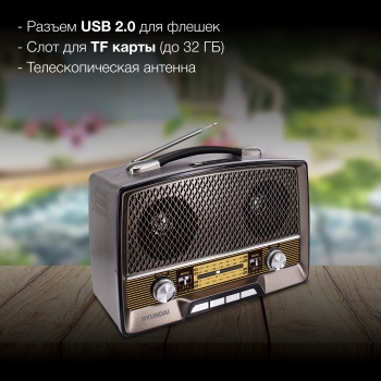   Hyundai H-PSR156  USB SD/microSD