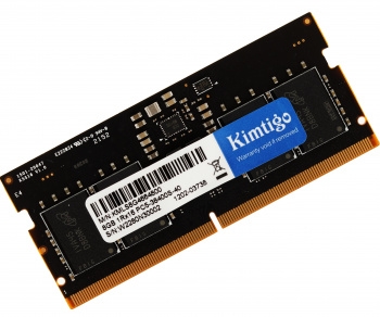  DDR5 8Gb 4800MHz Kimtigo KMLS8G4664800 RTL PC4-21300 CL19 SO-DIMM 260-pin 1.2 single rank