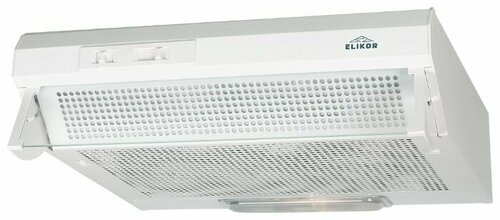 Вытяжка козырьковая Elikor Призма 50П-290-П3Л белый управление: ползунковое (1 мотор)