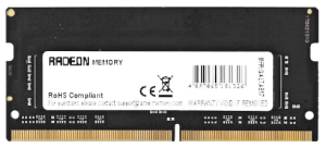   4GB AMD Radeon DDR4 2400 SO DIMM R7 Performance Series Black R744G2400S1S-U Non-ECC, 