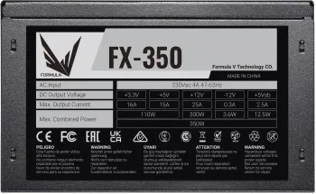   Formula ATX 350W FX-350 (24+4+4pin) 120mm fan 3xSATA RTL
