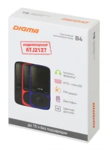  Hi-Fi Flash Digma B4 8Gb /1.8/FM/microSDHC
