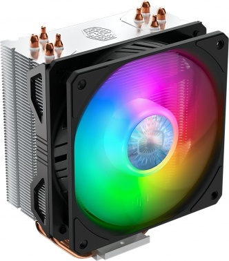  Cooler Master Hyper 212 Spectrum V2 (150W, 4-pin, 157mm, tower, Al/Cu, RGB, fans: 1x120mm/62CF