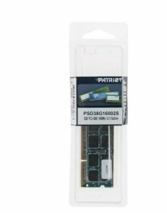   Patriot SO-DIMM DDR3 8GB PSD38G16002S (PC3-12800, 1600MHz, 1.5V)