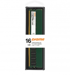  DDR5 16Gb 4800MHz Digma DGMAD54800016S RTL PC5-38400 CL40 DIMM 288-pin 1.1 single rank