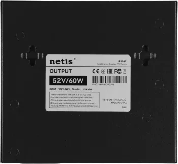  6PORT NETIS P106C 10/100M 4POE