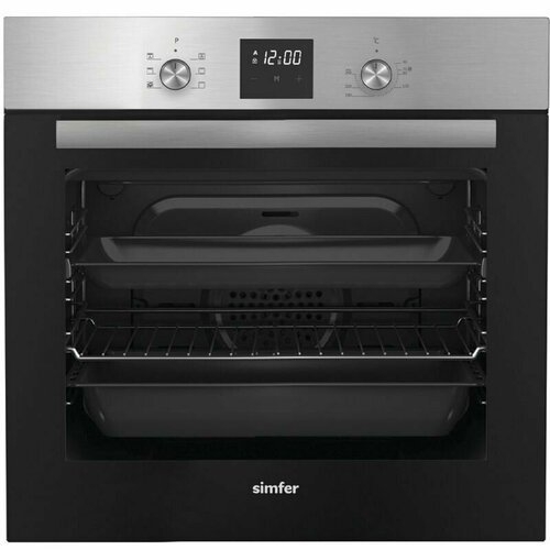 Электрический духовой шкаф Simfer B6EM56016 нержавеющая сталь