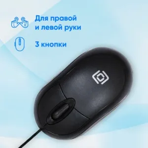  Oklick 105S Black USB HM-01
