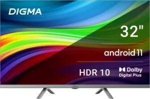  LED Digma 32 DM-LED32SBB39 Android TV Frameless Metal -/ HD 60