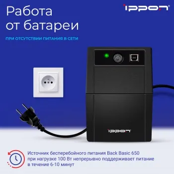    Ippon Back Basic 650 337477