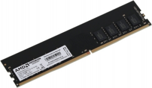  AMD 4GB DDR4 2400 Radeon DIMM R7 Performance Series Black R744G2400U1S-U Non-ECC, CL15, 1.2V