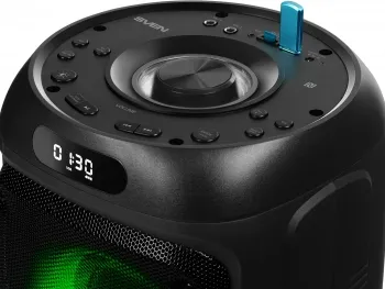   SVEN PS-770 2.0  (2x50W, mini Jack, USB, Bluetooth, FM, micro SD, NFC, LED-