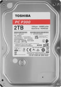   Toshiba Original SATA-III 2Tb HDWD320UZSVA P300 (7200rpm) 128Mb 3.5
