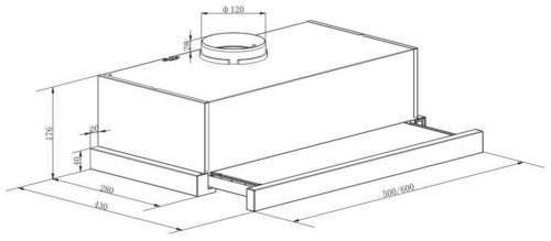   LEX HUBBLE G 600 WHITE  5703/ LED 