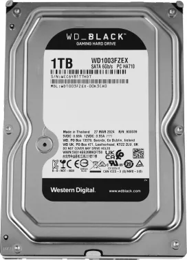   Western Digital SATA-III 1Tb WD1003FZEX Black (7200rpm) 64Mb 3.5