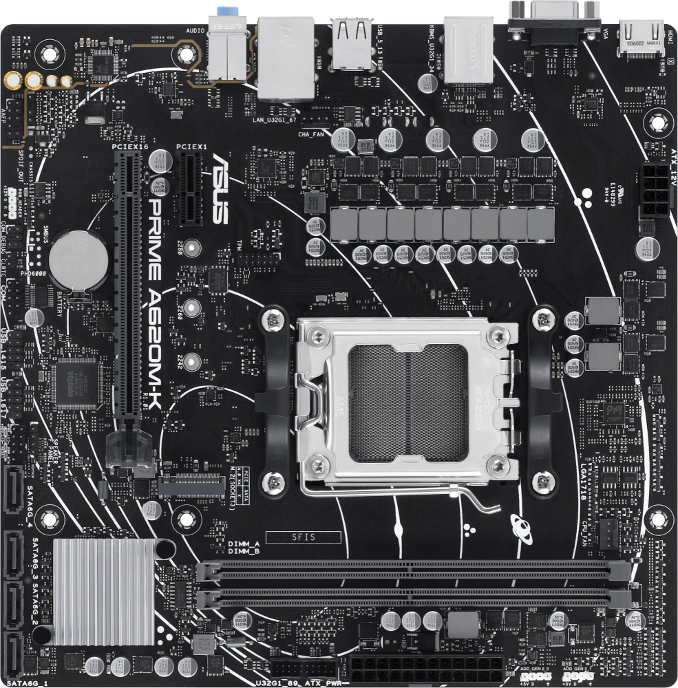   Asus PRIME A620M-K Socket AM5